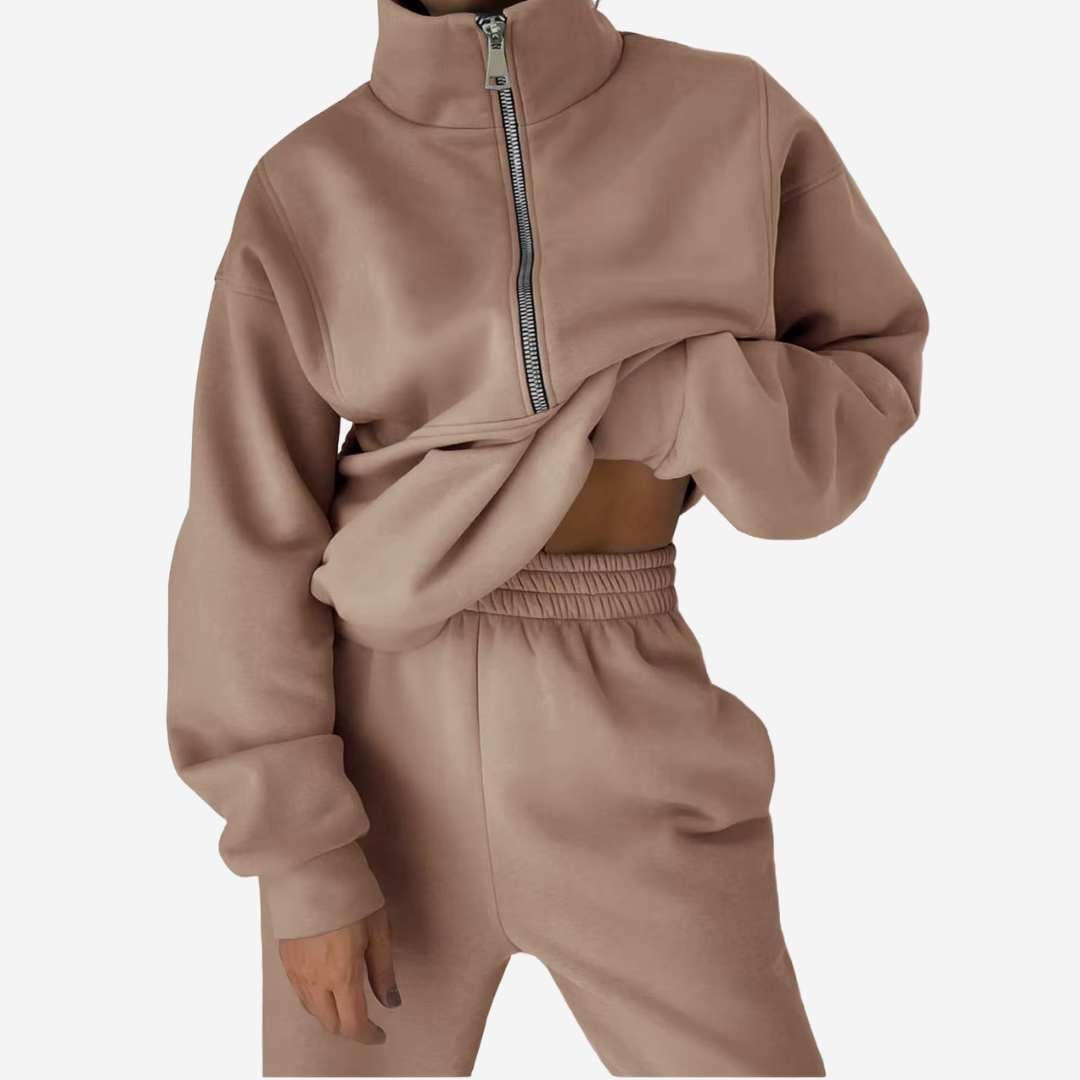 Two-Piece Set – Women's Casual Lounge Wear | Soft Breathable Fabric