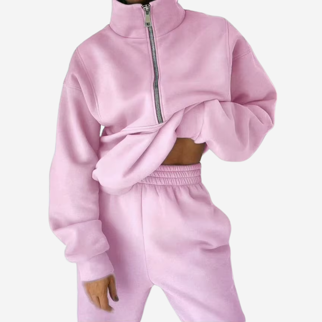 Two-Piece Set – Women's Casual Lounge Wear | Soft Breathable Fabric