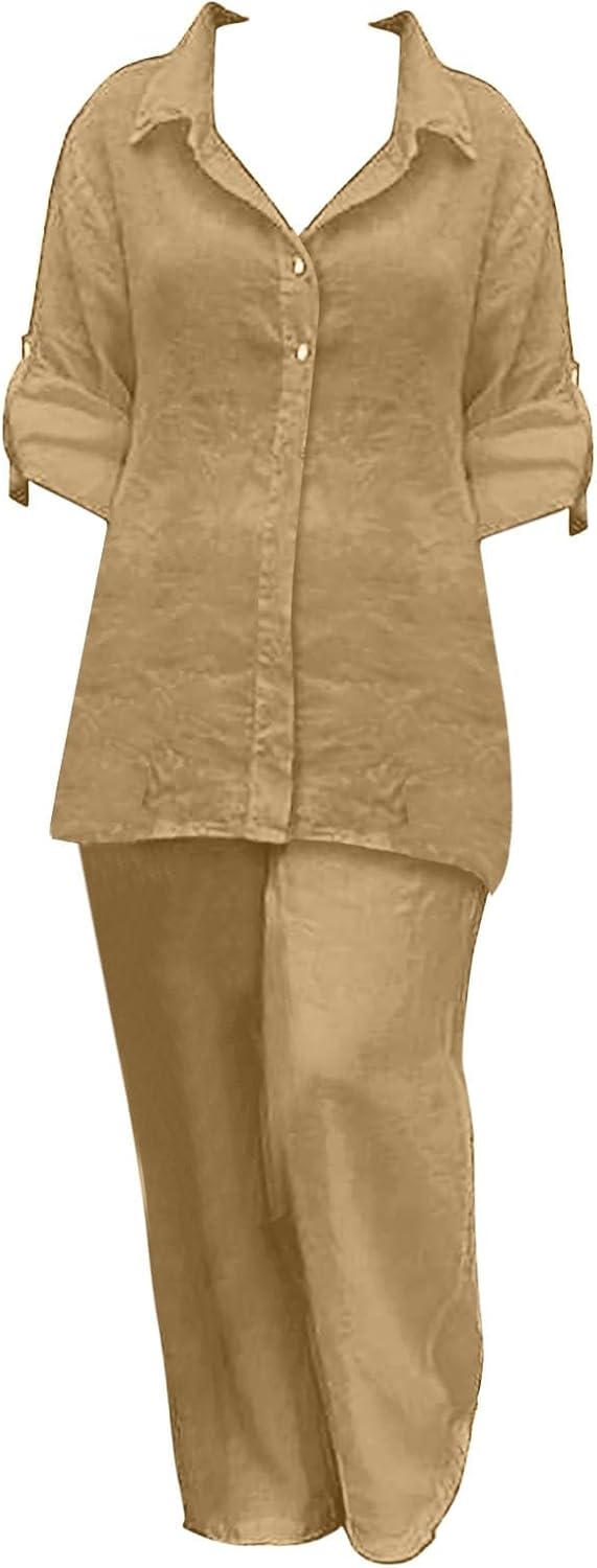 Timeless Leisure Outfit – Relaxed Fit Two-Piece Set | Soft Breathable Fabric