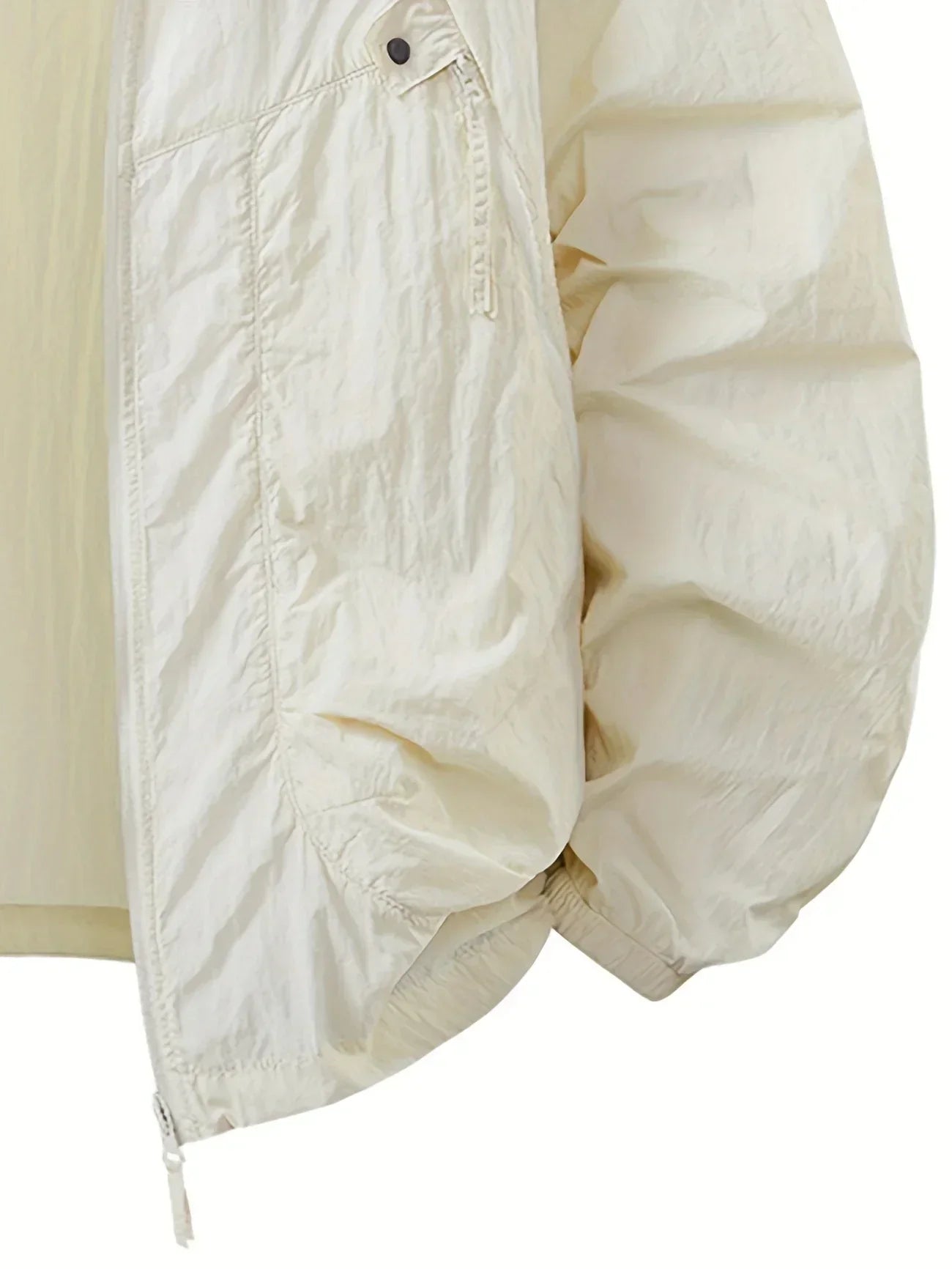 Outdoor Hooded Jacket – Weatherproof, Windproof Raincoat with Adjustable Hood