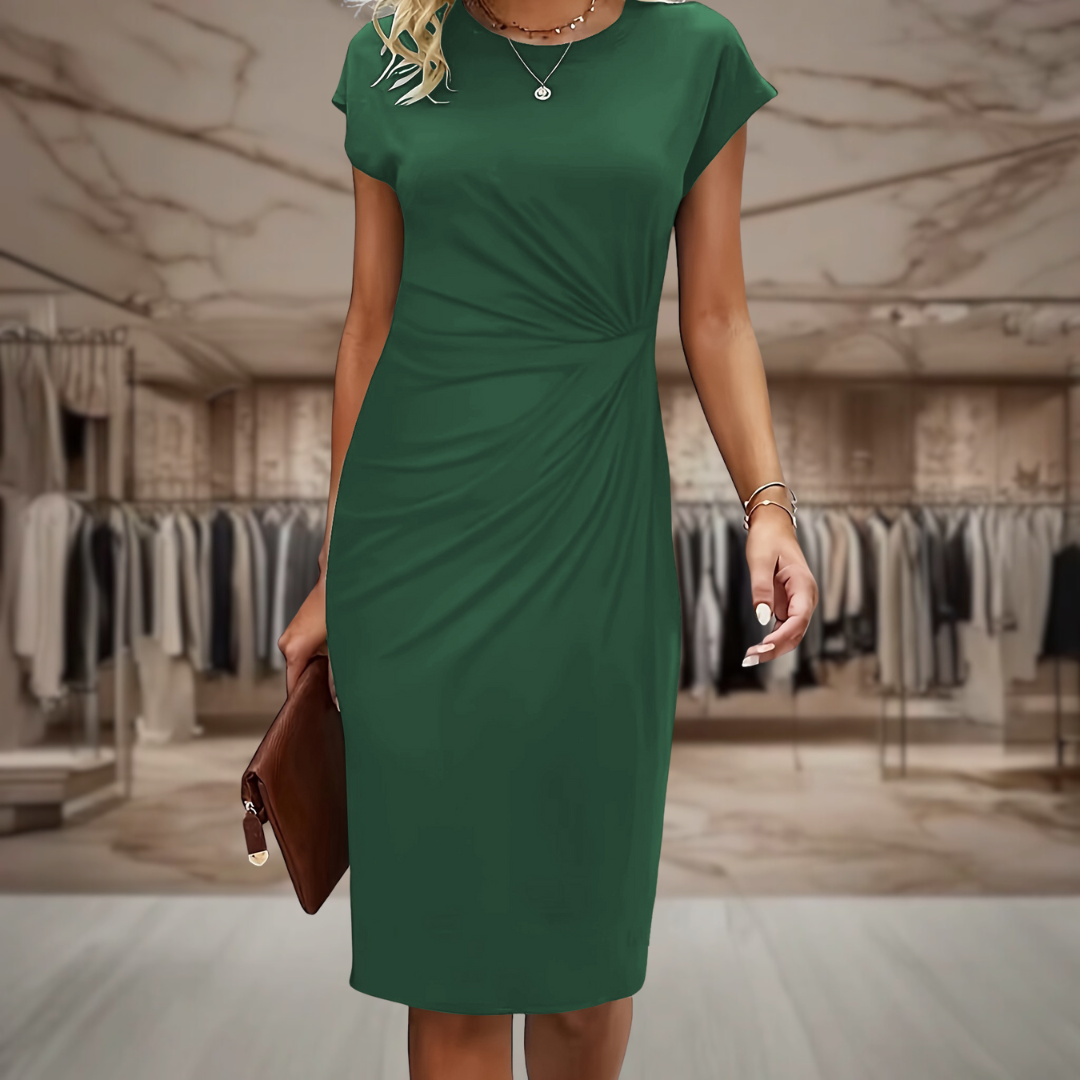 Flattering Wrap Dress | Adjustable Madi Dress With Flowing Fabric & Hourglass Fit