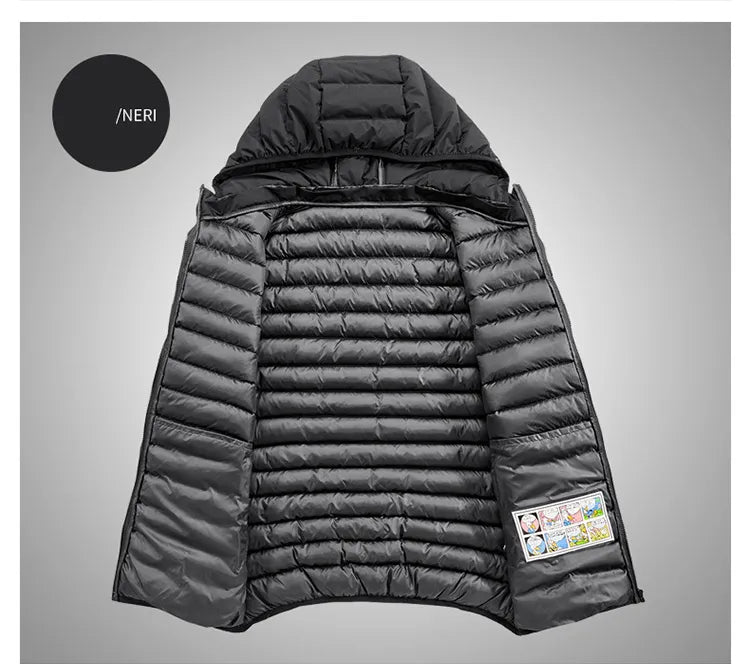 Slim-Fit Outdoor Jacket – Sustainable Men's Urban Coat | Water Resistant, Tailored Fit