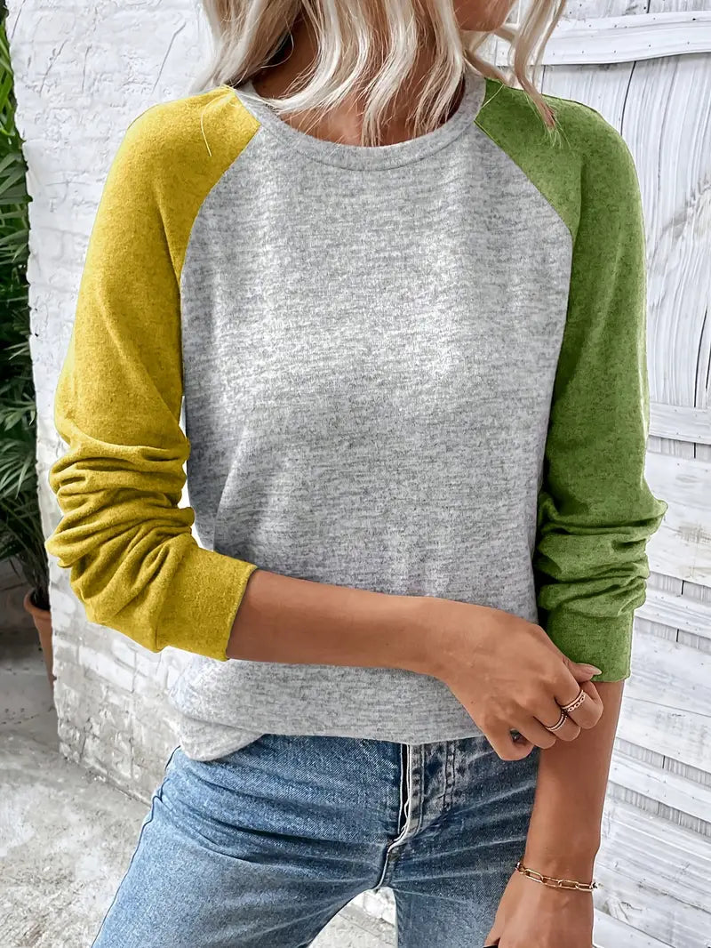 Casual Round Neck Shirt - Lightweight, Comfortable Everyday Wear Tee