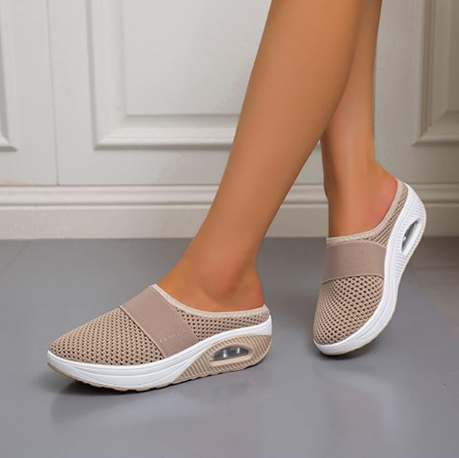 Mesh Slippers – Breathable Mesh Sandals With Cushioned Sole | Lightweight Casual Footwear