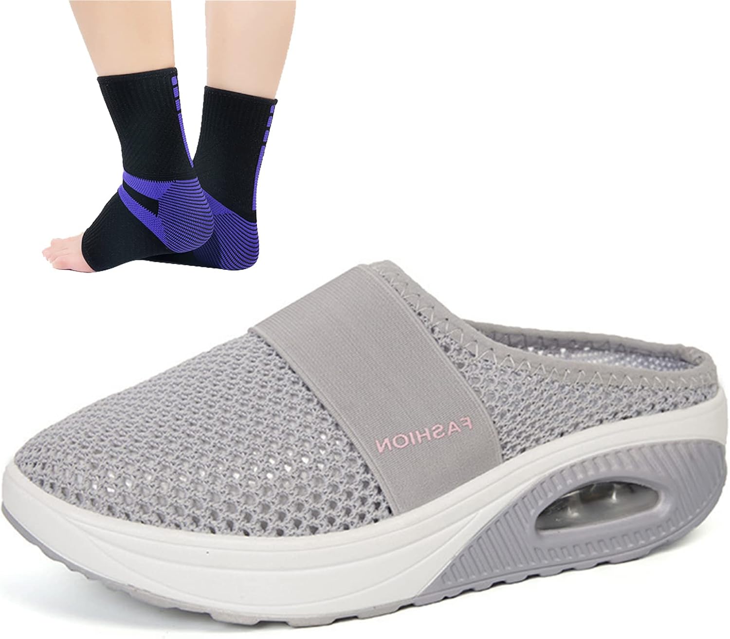 Mesh Slippers – Breathable Mesh Sandals With Cushioned Sole | Lightweight Casual Footwear