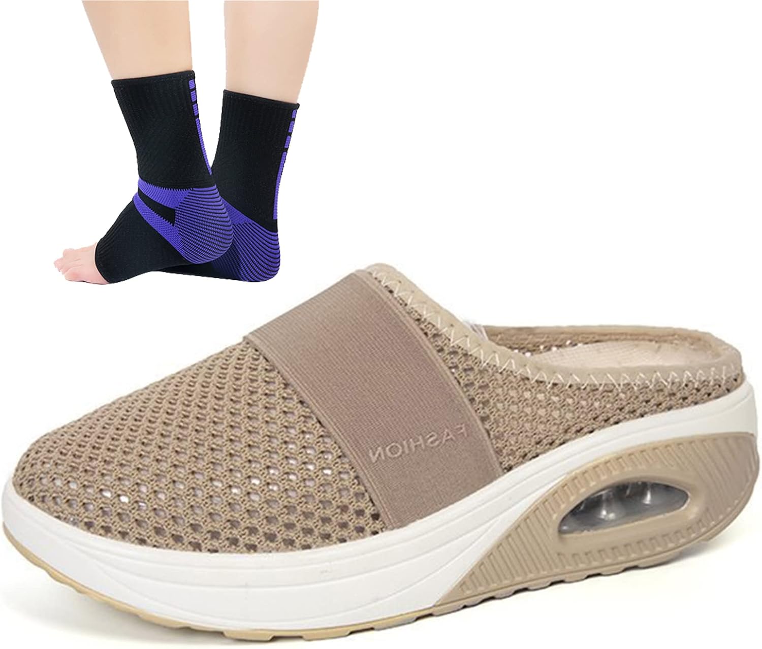 Mesh Slippers – Breathable Mesh Sandals With Cushioned Sole | Lightweight Casual Footwear