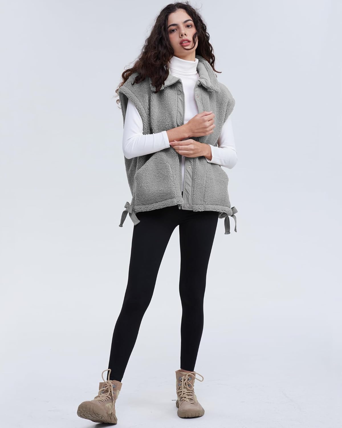 Soft Pocketed Gilet – Lightweight Sleeveless Vest With Functional Pockets