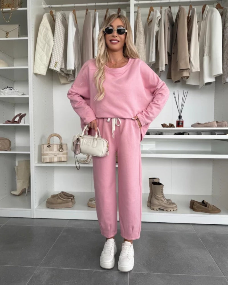 Casual Two-Piece Set – Comfortable Loungewear | Breathable Fabric Outfit