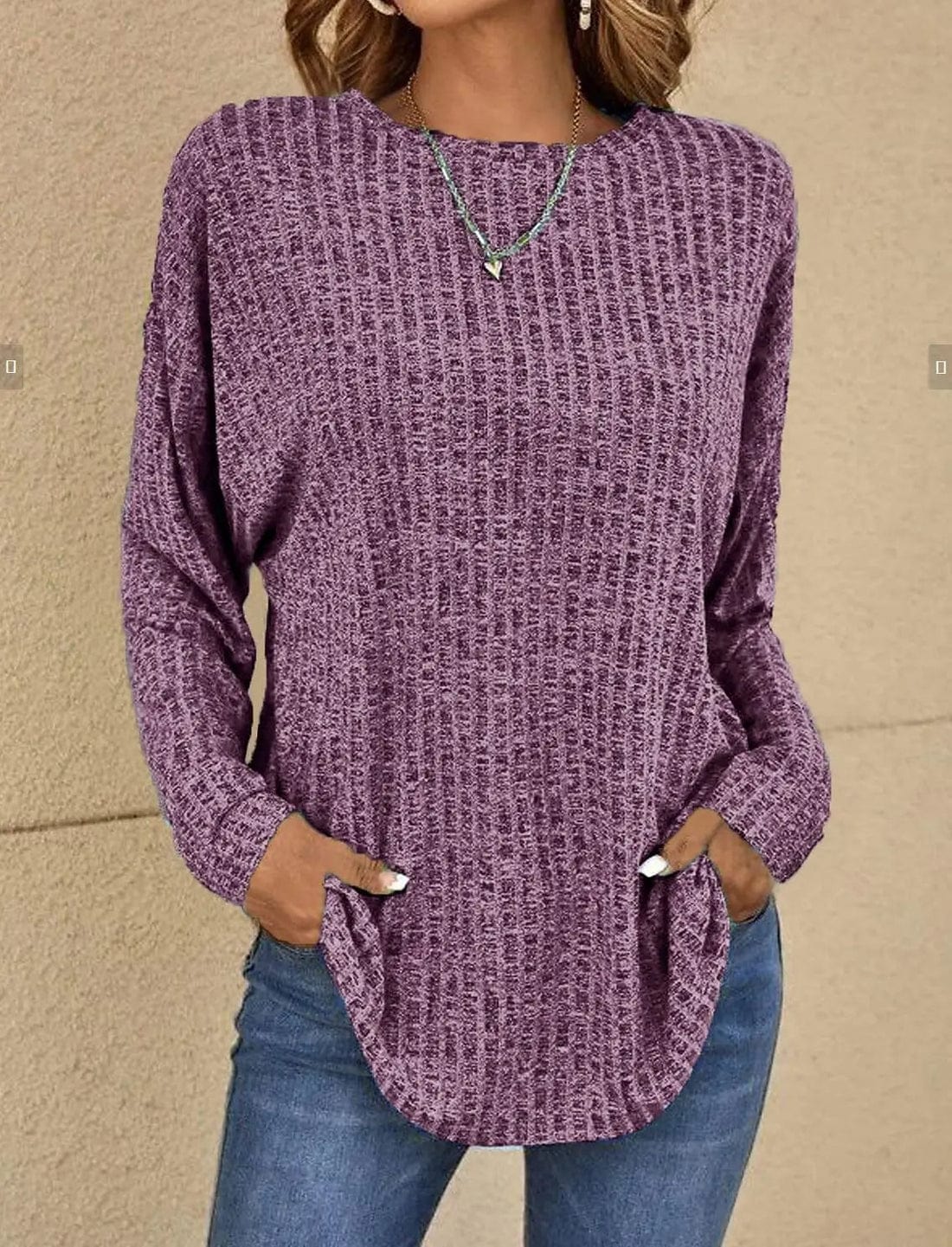Cold Weather Jumper – Timeless Winter Knit Pullover Sweater | Soft Insulating Fabric