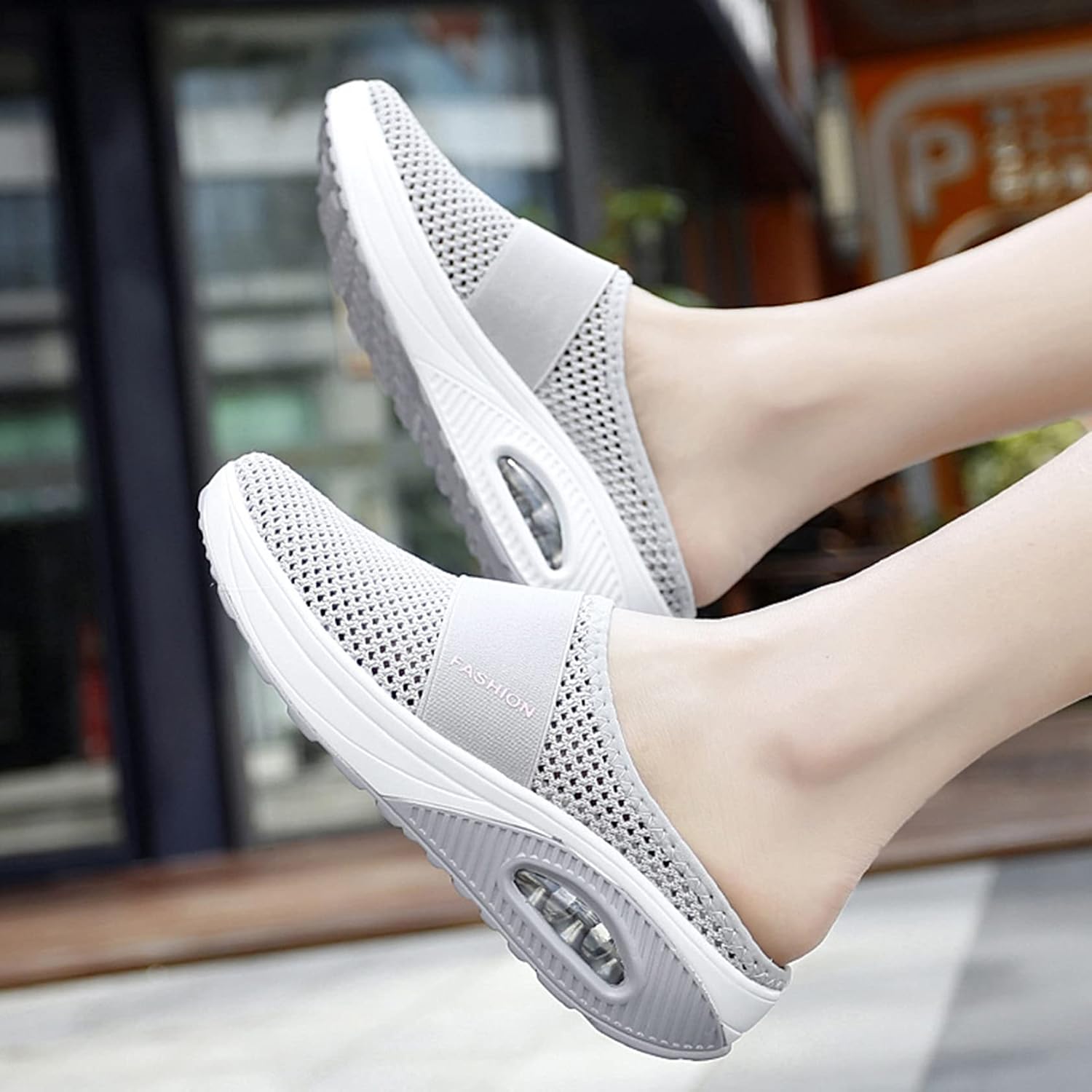 Mesh Slippers – Breathable Mesh Sandals With Cushioned Sole | Lightweight Casual Footwear