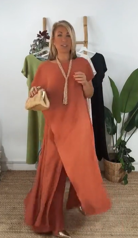 Urban Two-Piece Set – Women's Coordinated Set | City Chic Outfit & Soft Blend Fabric