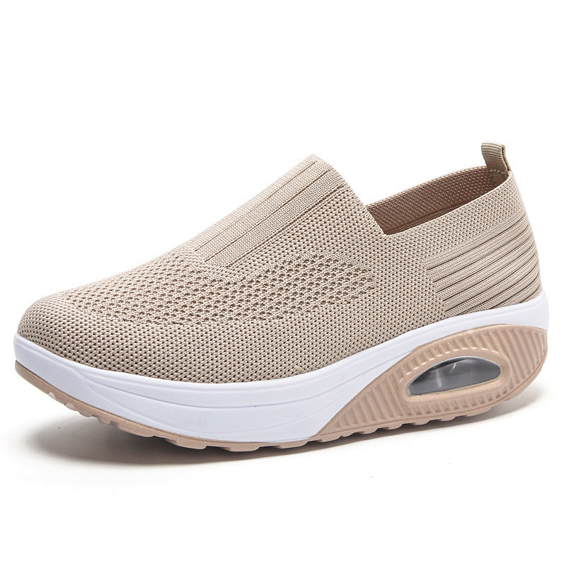 Stylish Casual Sneakers – Lightweight Breathable Sneakers with Cushioned Insoles