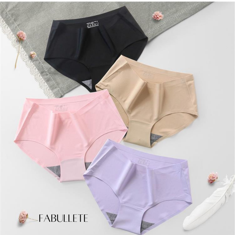 Calcinha Sem Costura Kit 10 Peças - Conforto Para o Dia Todo, Segunda Pele