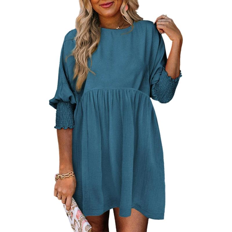 Effortless Mini Dress – Lightweight Summer Dress With Relaxed Fit & Chic Style