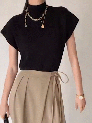 Pullover Sweater Vest – Lightweight Knit Vest for Women | Regular Fit, Solid Design