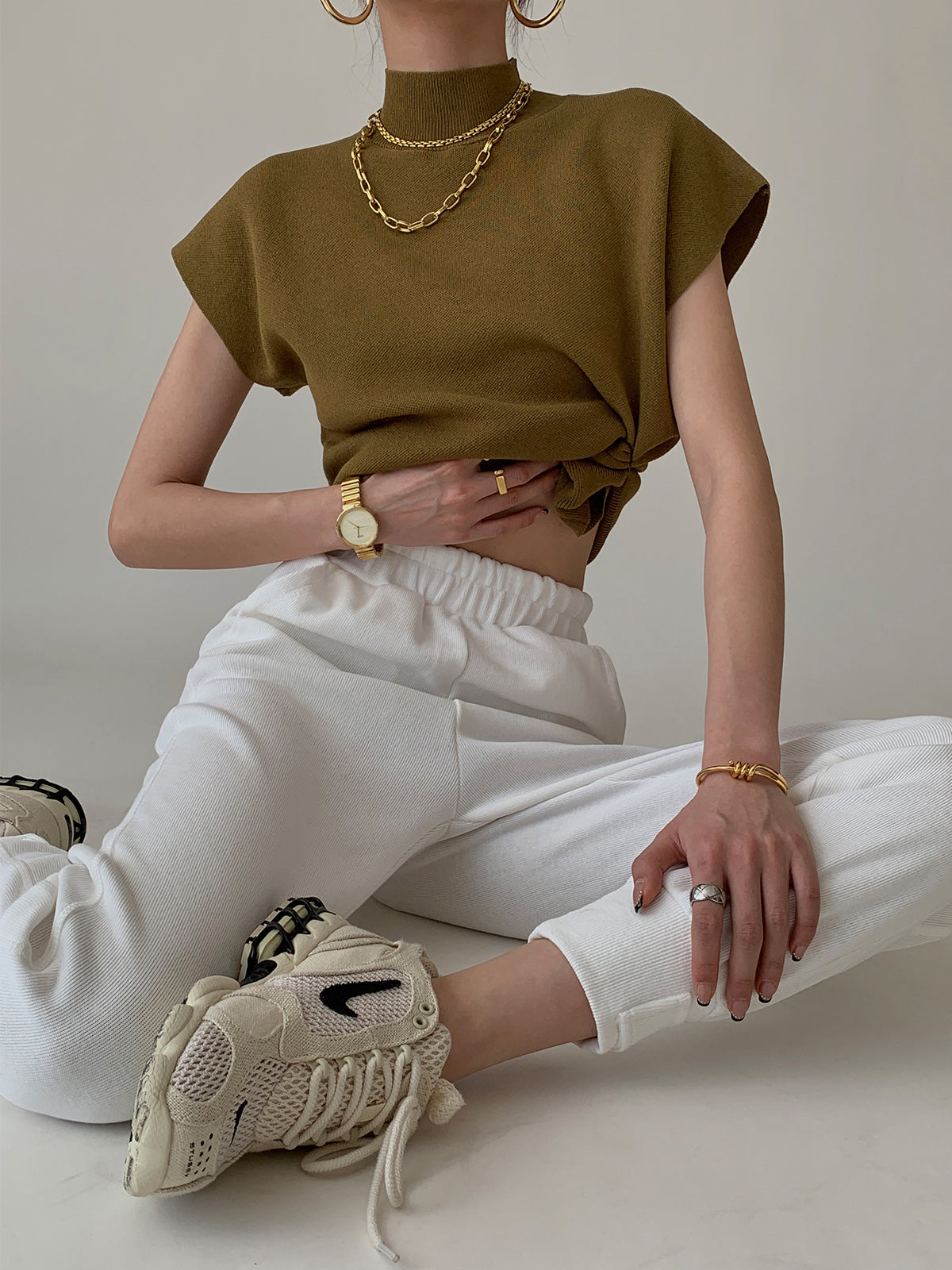 Pullover Sweater Vest – Lightweight Knit Vest for Women | Regular Fit, Solid Design