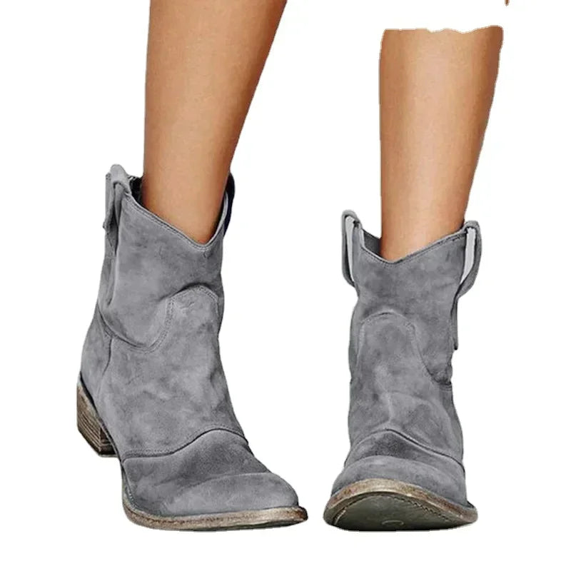 Botines Mujer Vaquero Vintage - Estilo Único y Comodidad Todo el Día 1