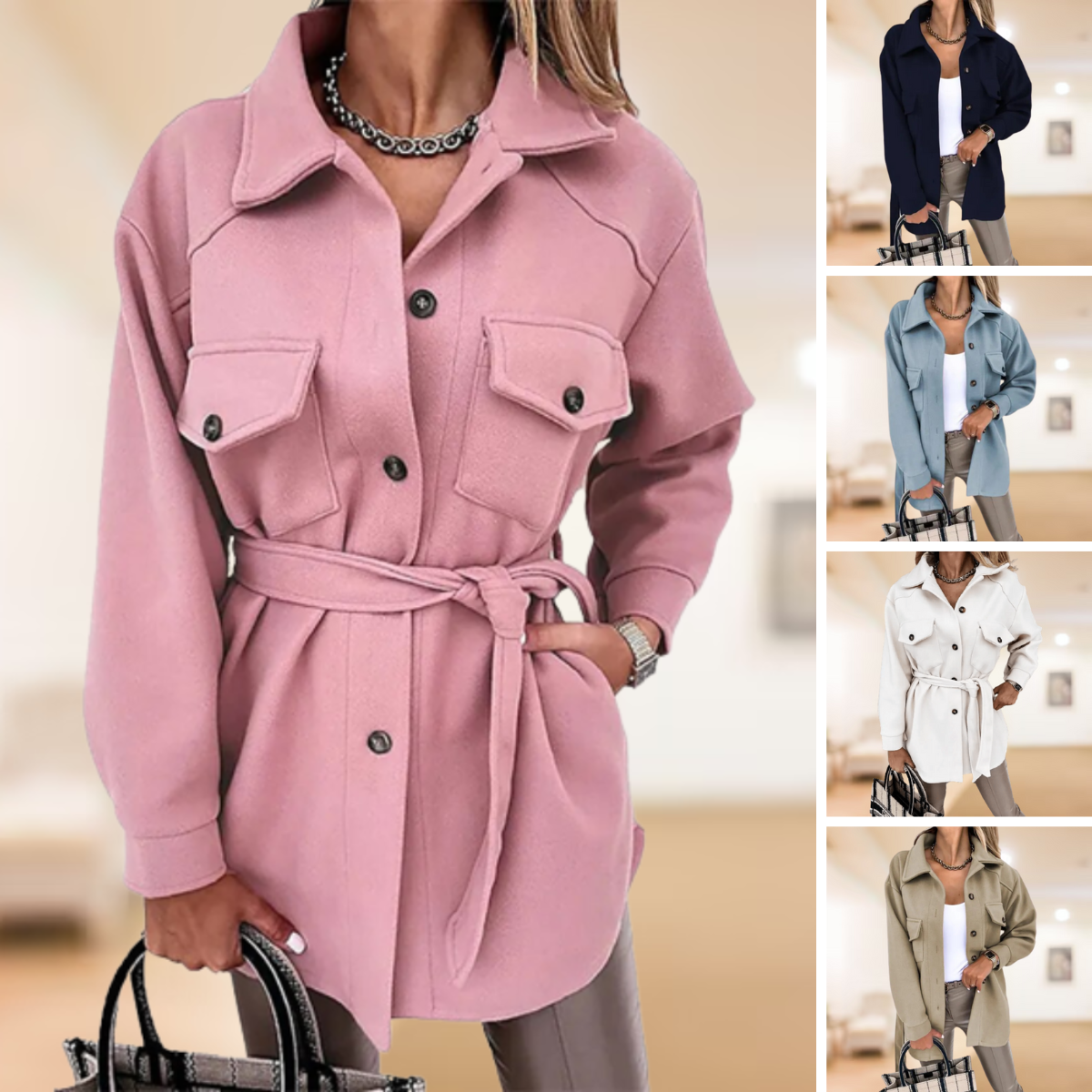 Women's Trench Coat – Warm Winter Coat | Stylish, Comfortable Outerwear
