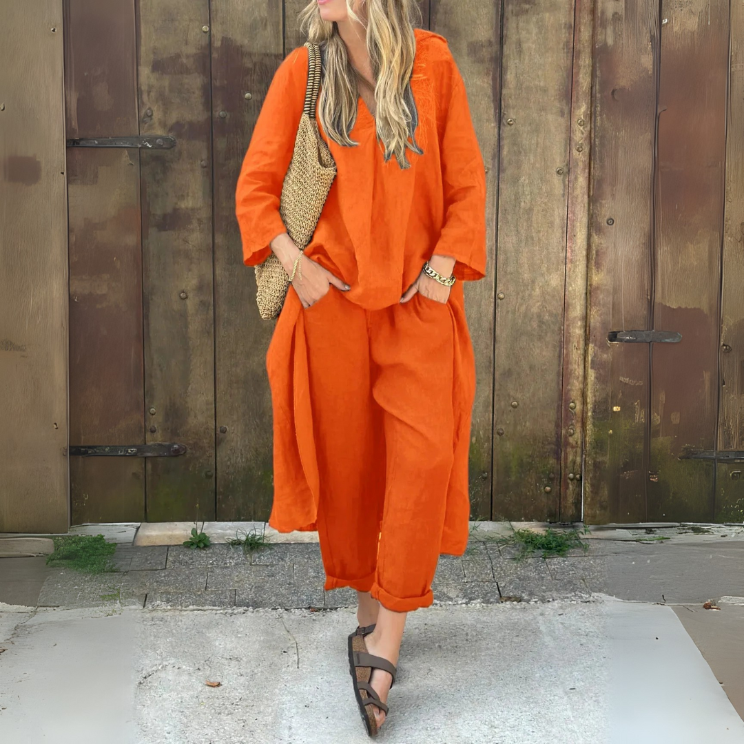 Relaxed Elegance Two-Piece – Coordinated Set With Soft Breathable Fabric