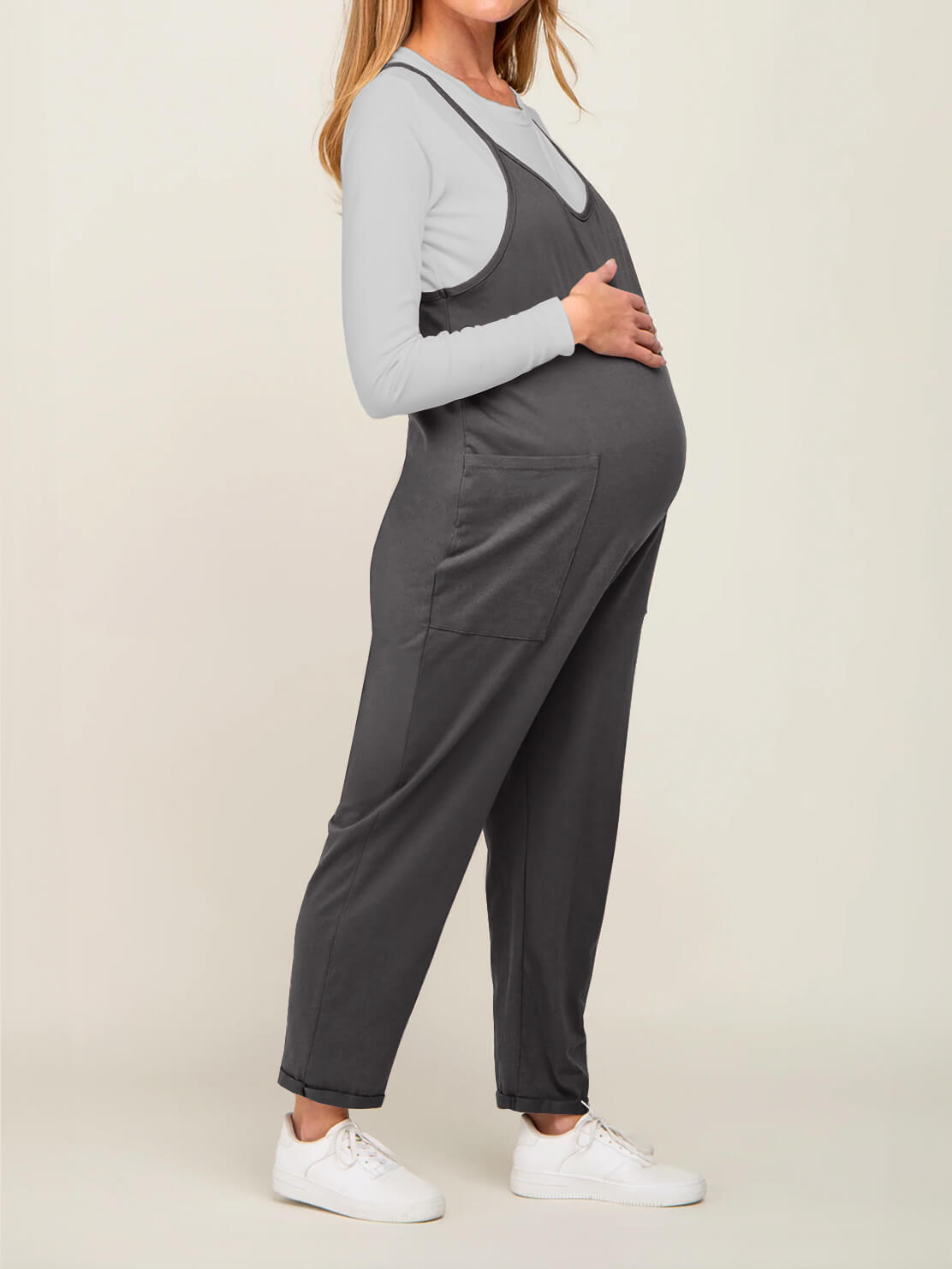 Oversized Jumpsuit - Comfortable Maternity & Postpartum Plus Size Wear