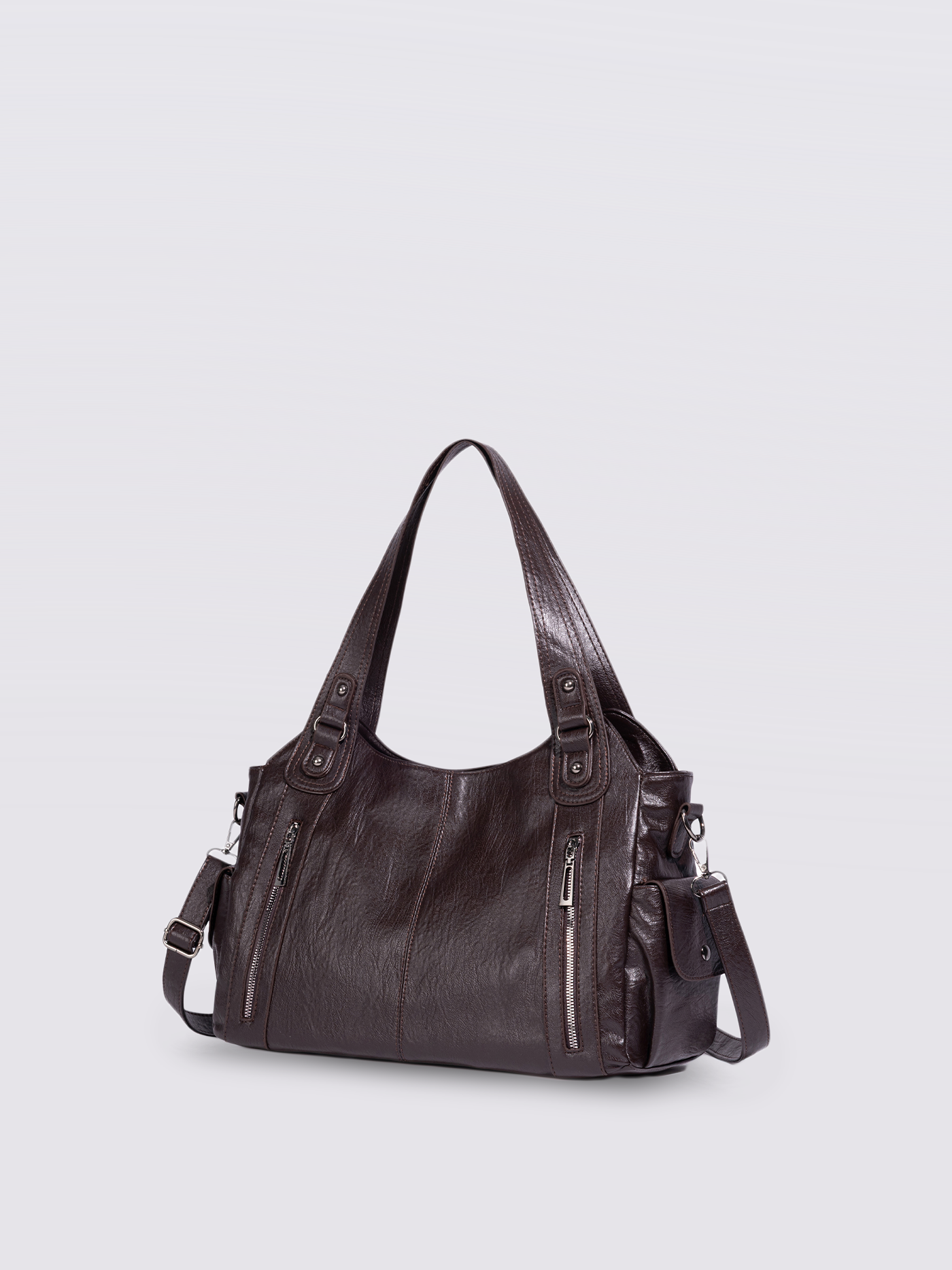 Stylish Tote Bag – Premium Leather Tote With Spacious Zippered Compartment