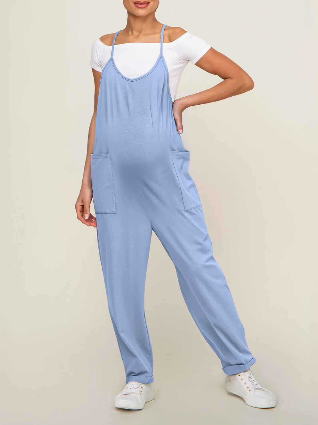Oversized Jumpsuit - Comfortable Maternity & Postpartum Plus Size Wear
