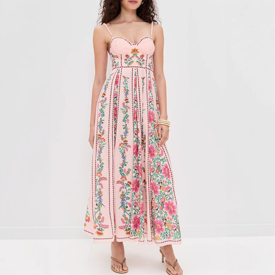 Floral Cami Dress – Lightweight Summer Dress With Flowing Silhouette | Liora's Boutique