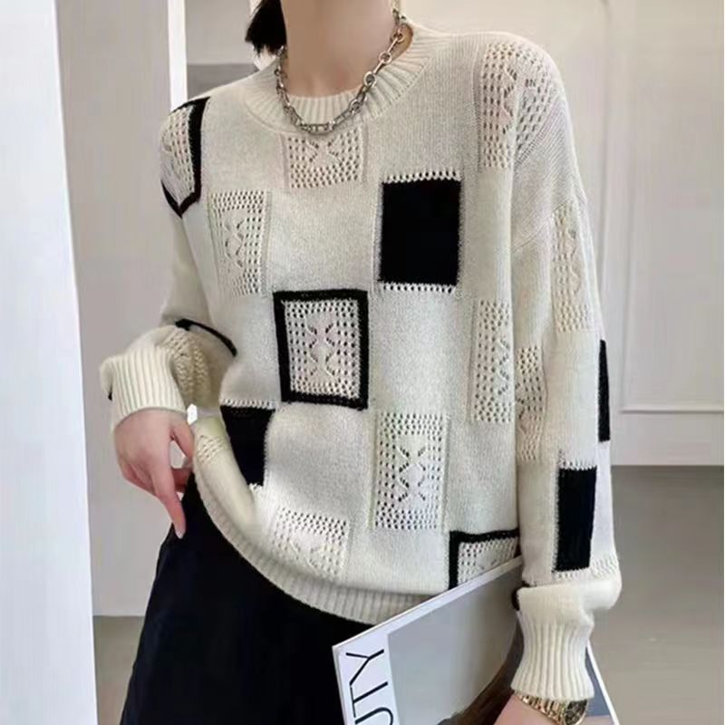 Elegant Knit Sweater – Cozy Lightweight Pullover With Sophisticated Knit Design
