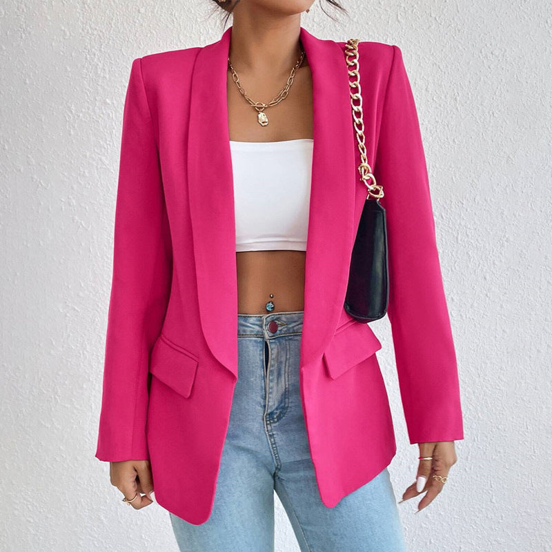 Elegant Blazer Women – Chic Tailored Fit Women's Jacket for Office Wear