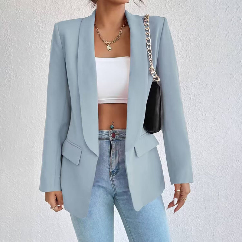 Elegant Blazer Women – Chic Tailored Fit Women's Jacket for Office Wear