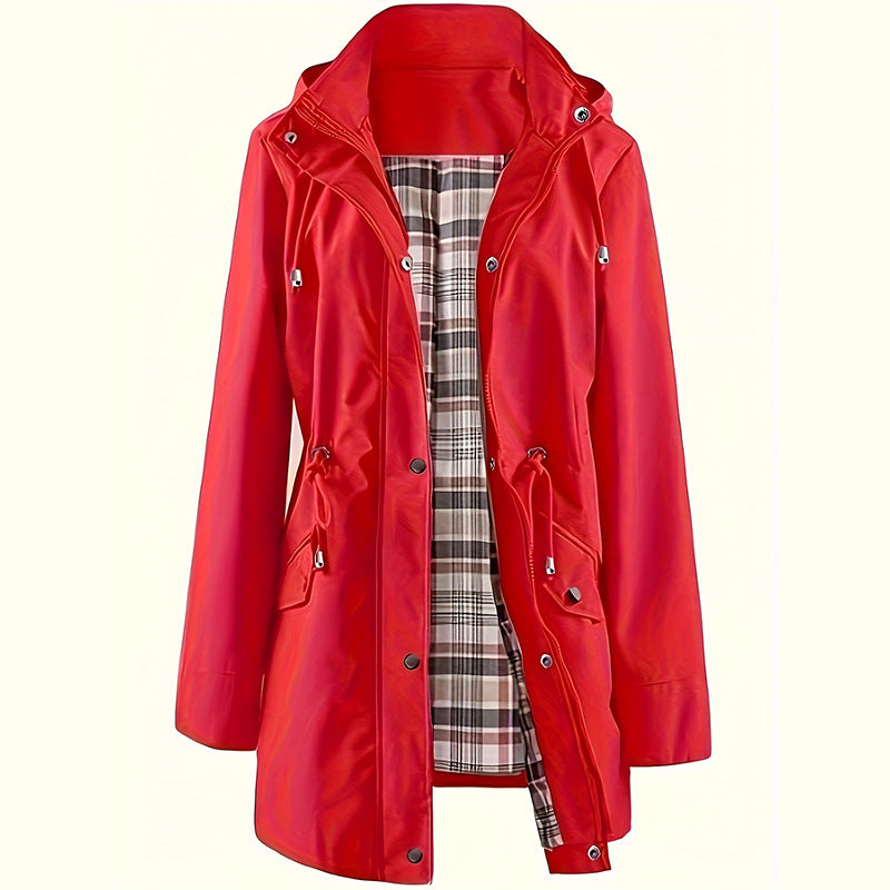 Waterproof Windbreaker Jacket – Lightweight Rain Jacket With Modern Fit & Breathable Fabric