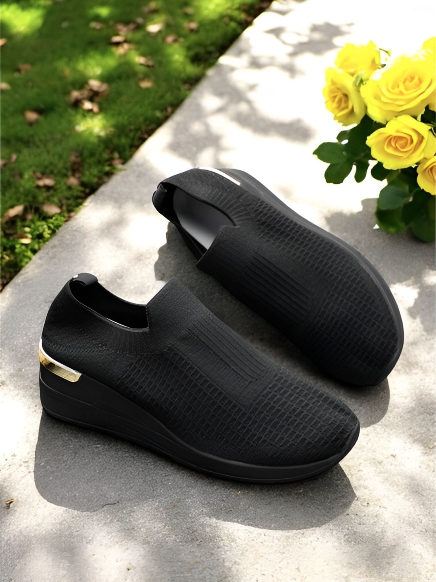 Trendy Everyday Sneakers – Lightweight Women's Casual Shoes with Durable Sole