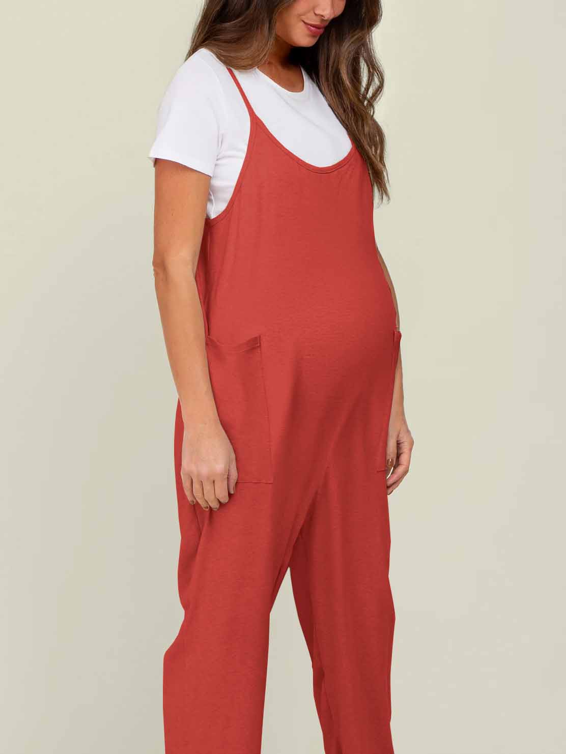 Oversized Jumpsuit - Comfortable Maternity & Postpartum Plus Size Wear