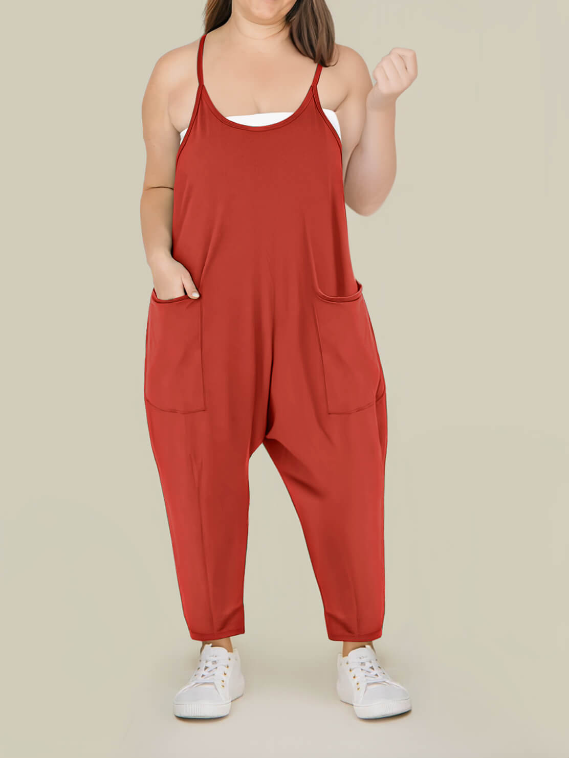 Oversized Jumpsuit - Comfortable Maternity & Postpartum Plus Size Wear