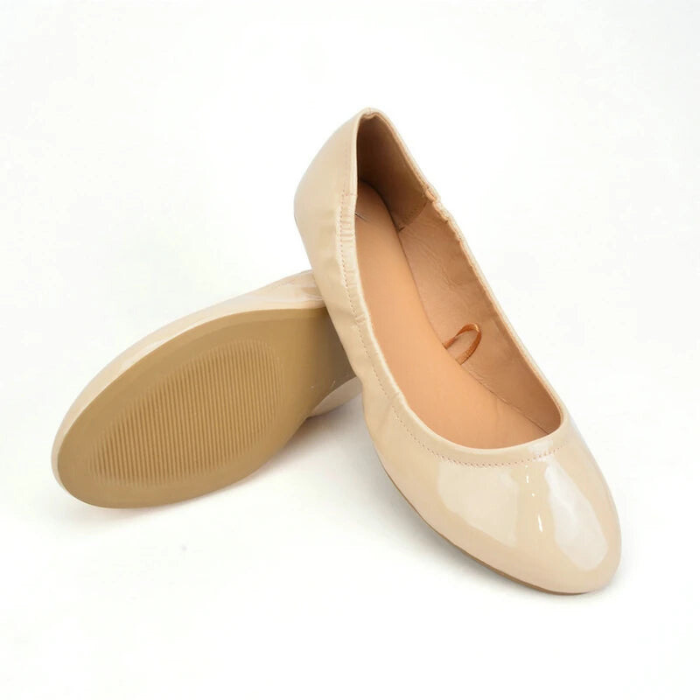 Foldable Ballet Shoes – Comfortable Ballet Flats With Soft Cushioned Insoles