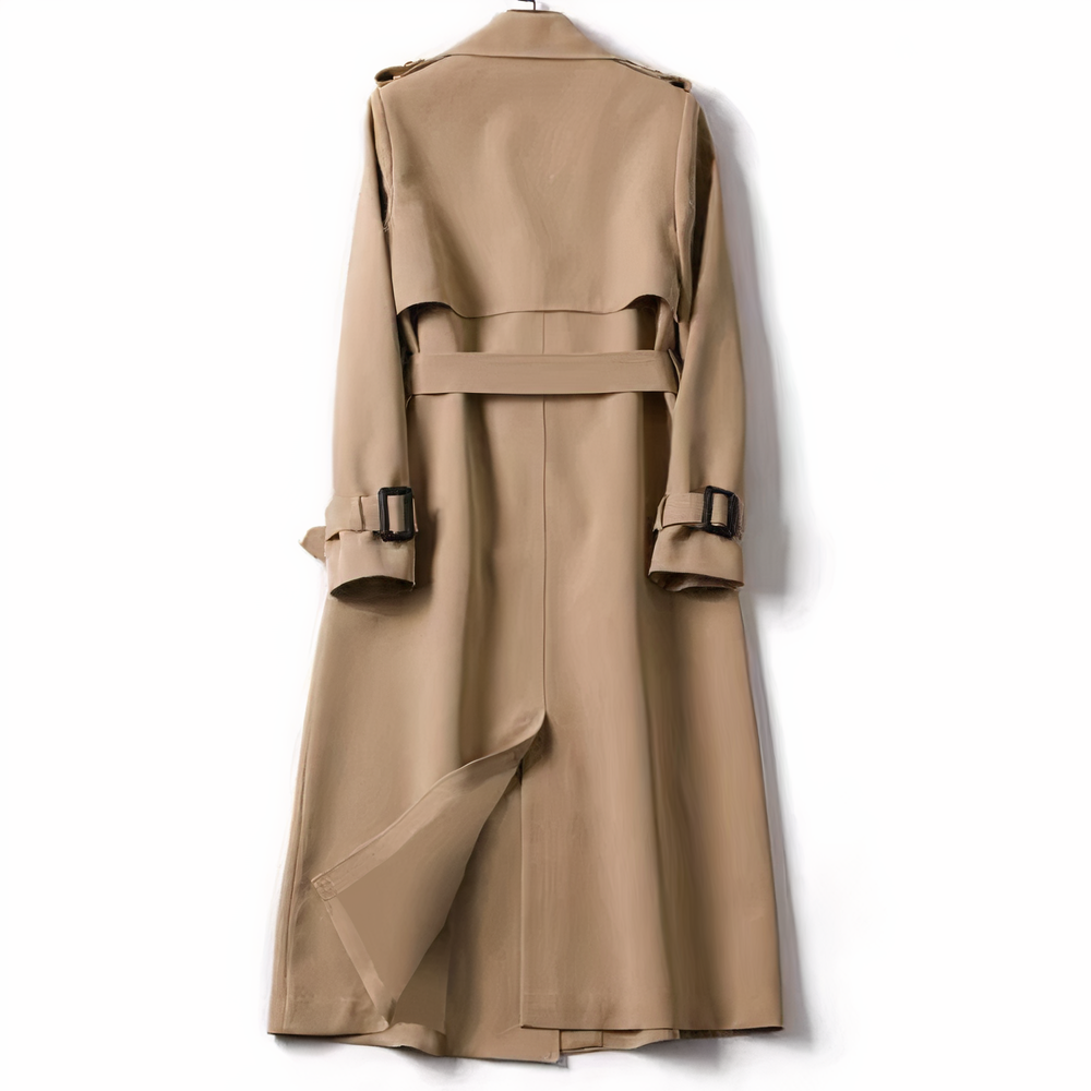 Women's Trench Coat - Elegant Winter Trench Jacket | Warm Classic Outerwear