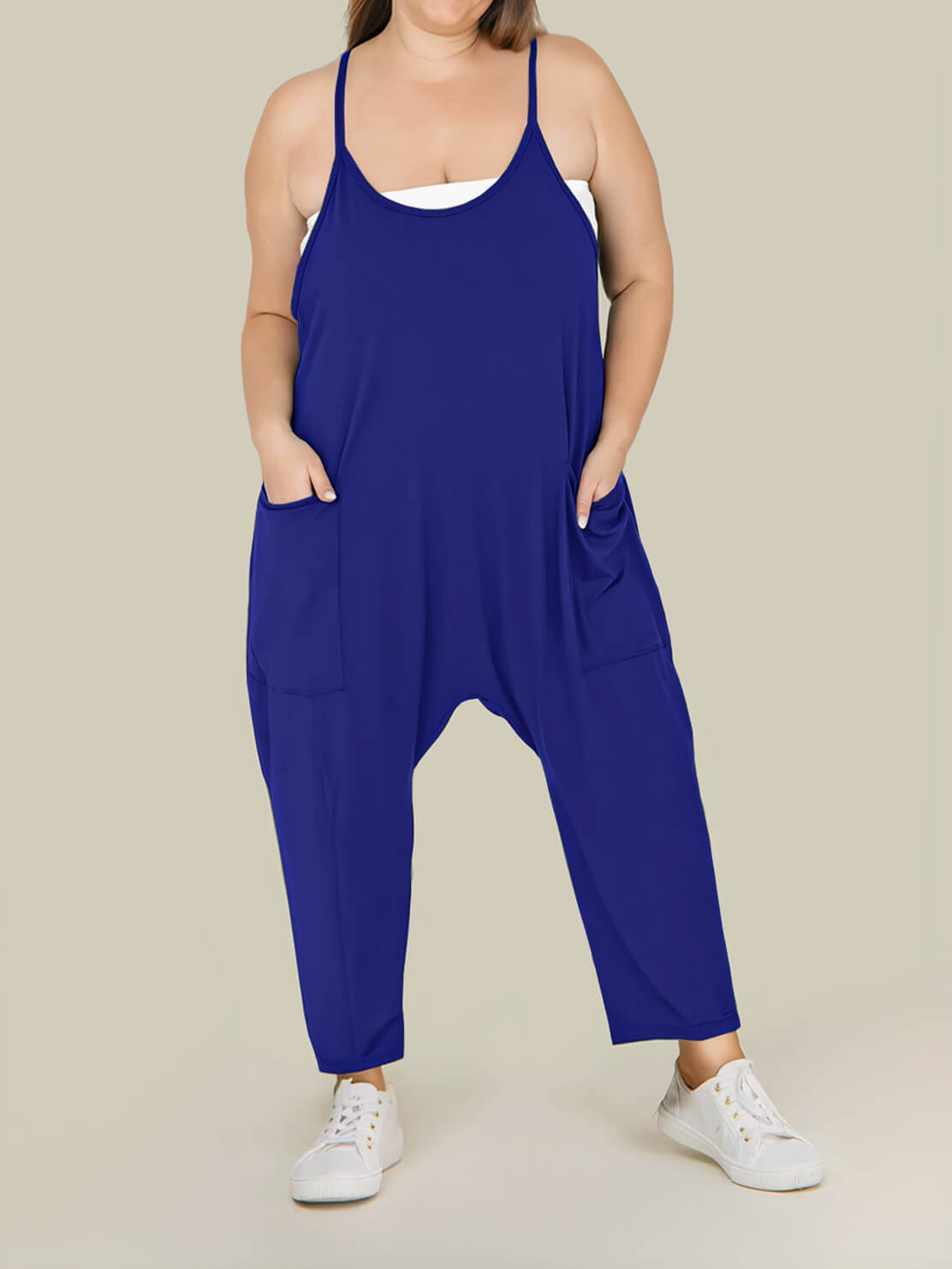 Oversized Jumpsuit - Comfortable Maternity & Postpartum Plus Size Wear