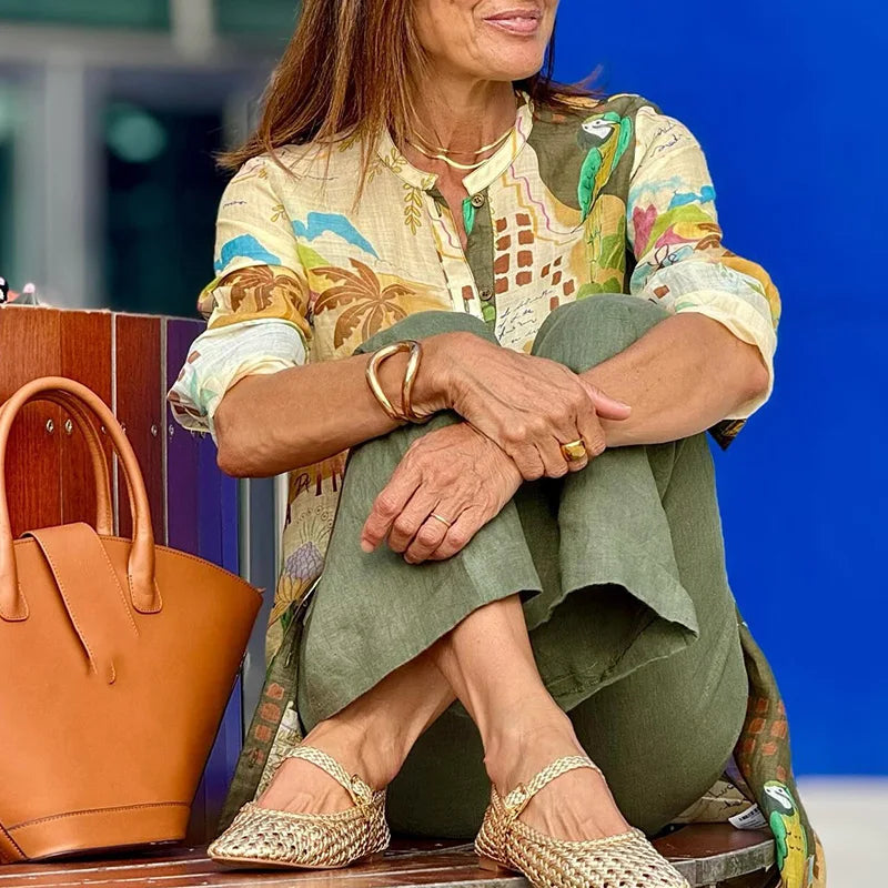 Chic Everyday Set – Women's Loungewear Two-Piece | Soft Breathable Fabric