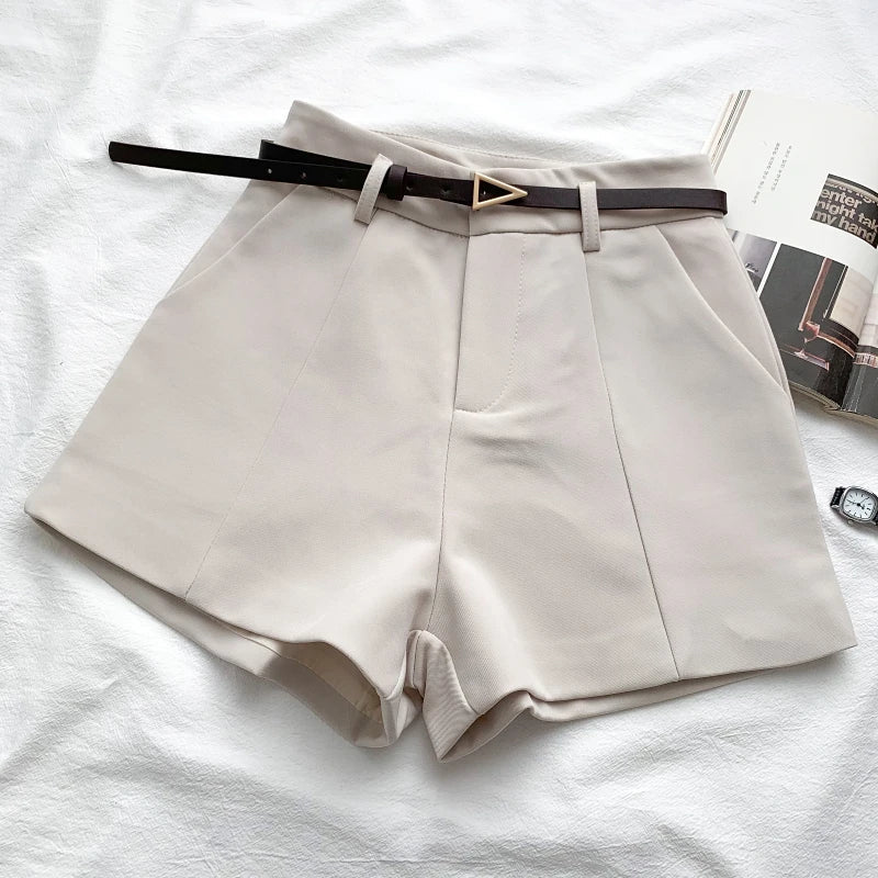 High Waist Shorts – Tailored Summer Casual Shorts With Breathable Fabric
