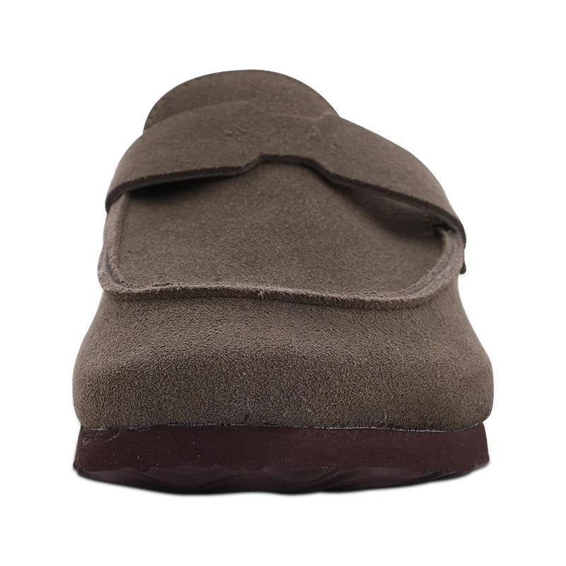 Orthopedic Suede Clogs – Premium Slip-On Footwear With Arch Support & Durable Sole