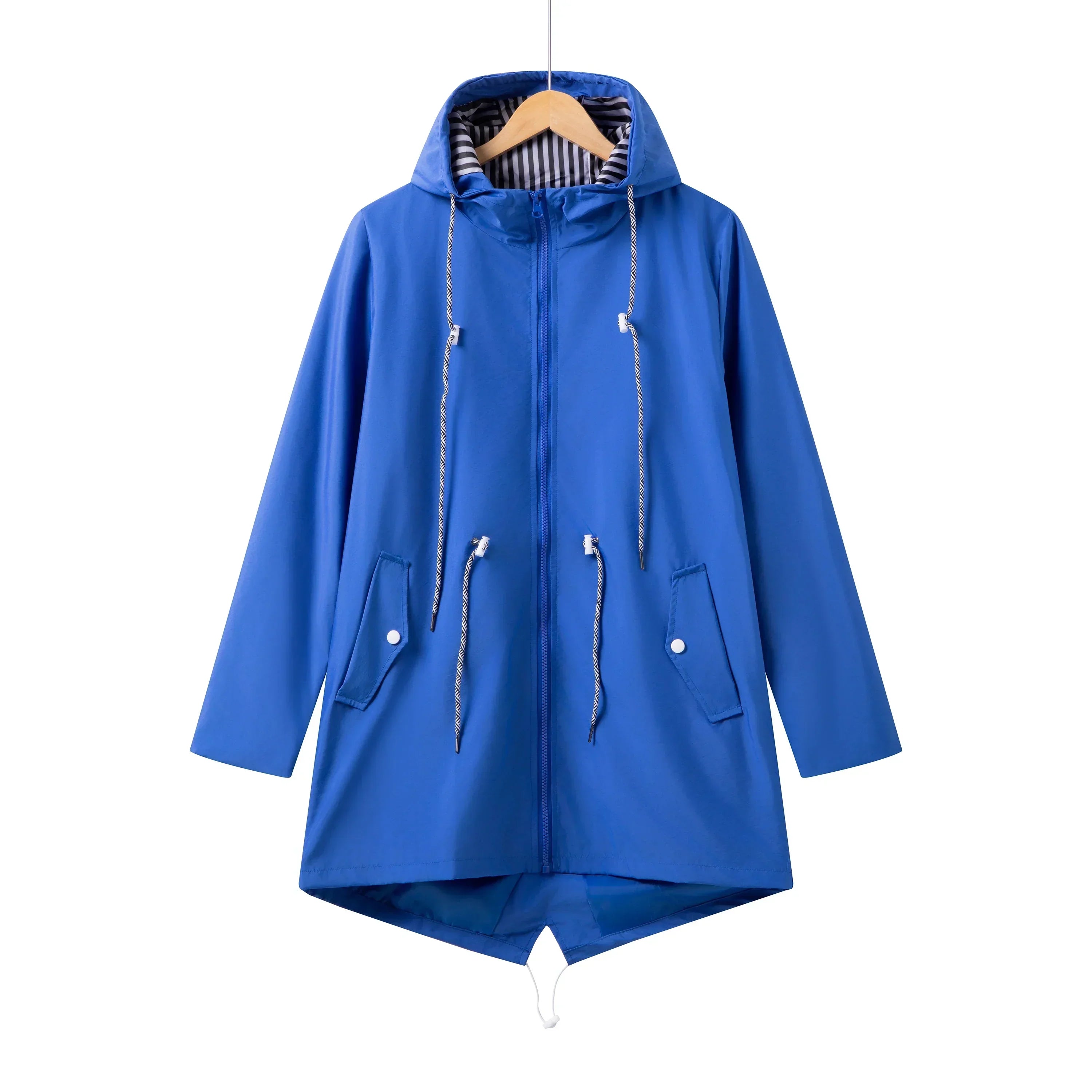 Lightweight Women's Raincoat – Water-Resistant Jacket With Hood, Breathable & Packable
