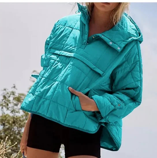 Asymmetrical Cotton Jacket | Modern Tailored Lightweight Coat For Stylish Women’s Travel Wear