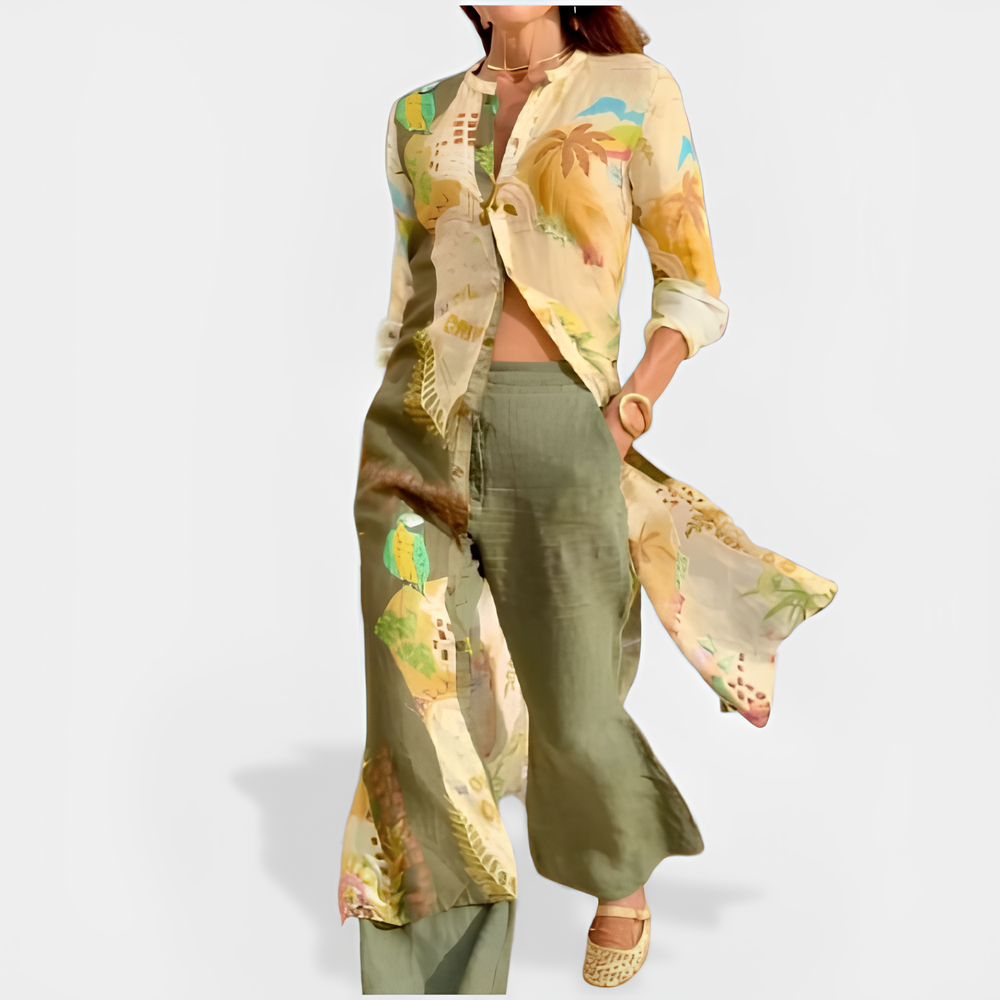 Chic Everyday Set – Women's Loungewear Two-Piece | Soft Breathable Fabric