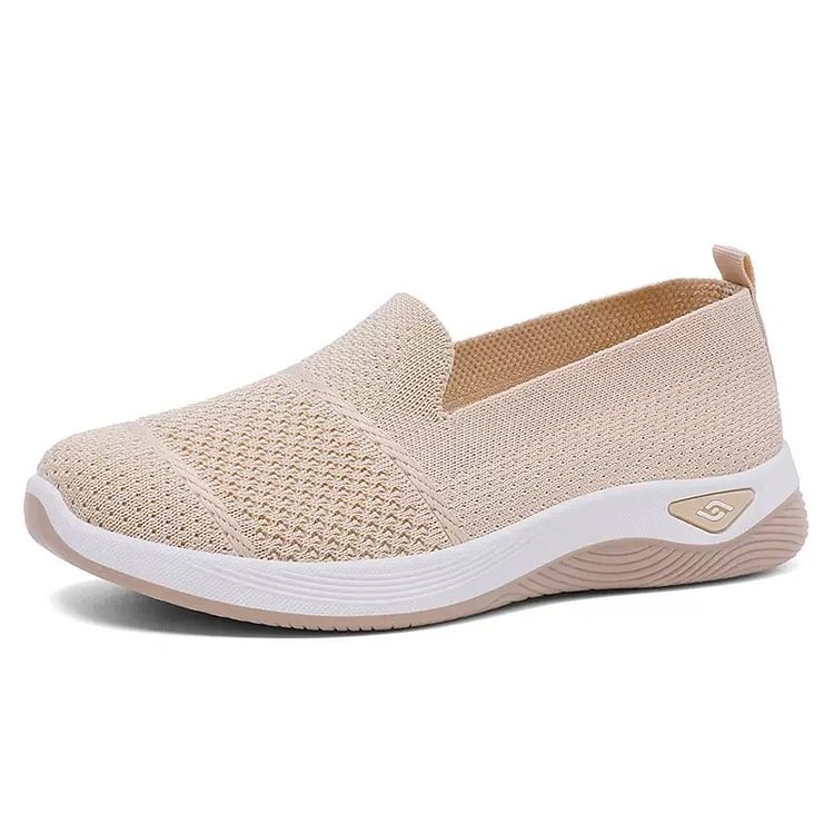 Orthopedic Slip-On Sneakers – Supportive Comfort Lightweight Walking Shoes for Women
