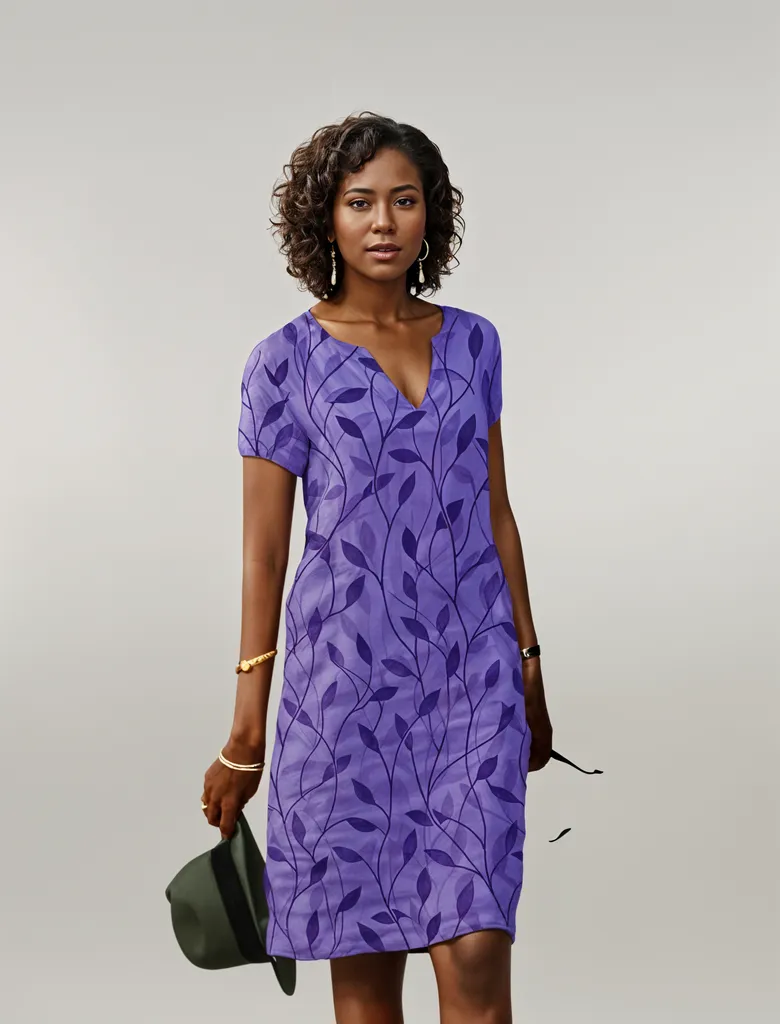 Stylish Summer Dress - Lightweight Breathable Elegant Feminine Short Dress