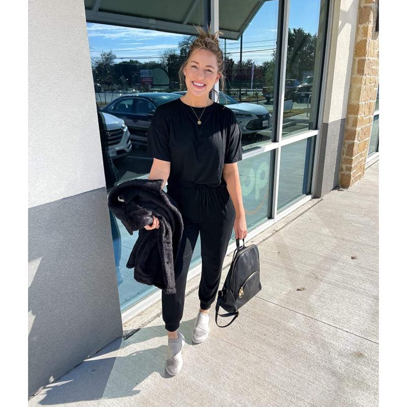 Summer Lounge Set – Comfy Breathable Loungewear With Relaxed Fit & Soft Fabric