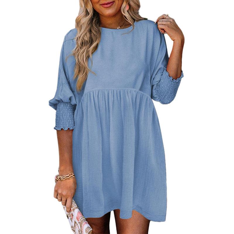 Effortless Mini Dress – Lightweight Summer Dress With Relaxed Fit & Chic Style