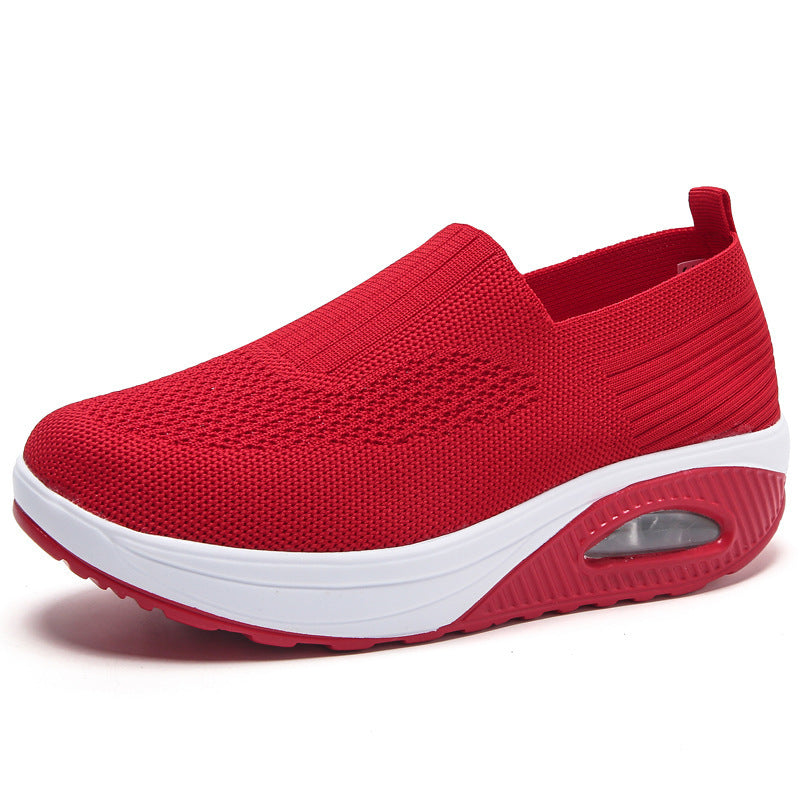 Stylish Casual Sneakers – Lightweight Breathable Sneakers with Cushioned Insoles
