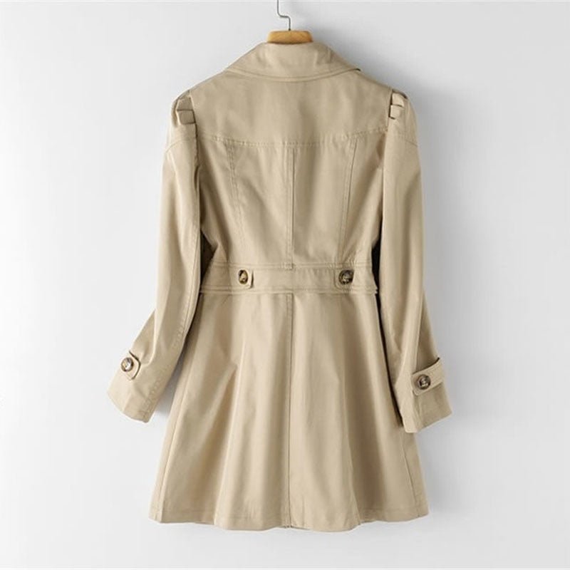 Women's Trench Coat – Classic, Tailored Fit, Weather-Resistant Outerwear With Adjustable Belt