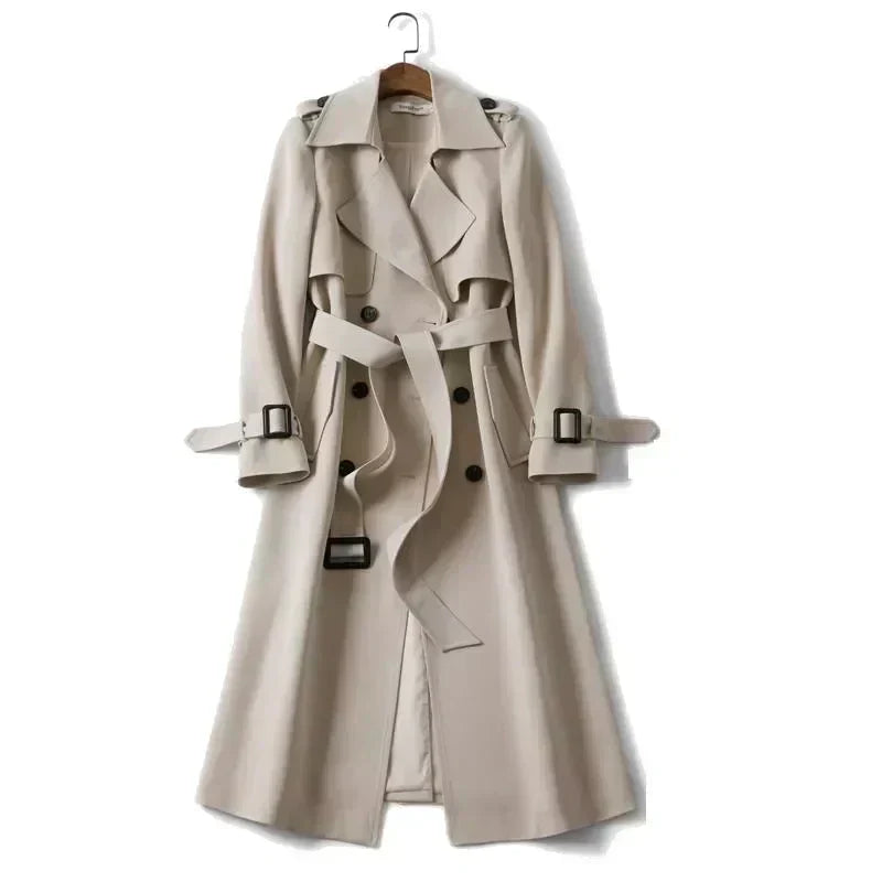 Women's Trench Coat – Lightweight Waterproof Slim Fit Classic Outerwear